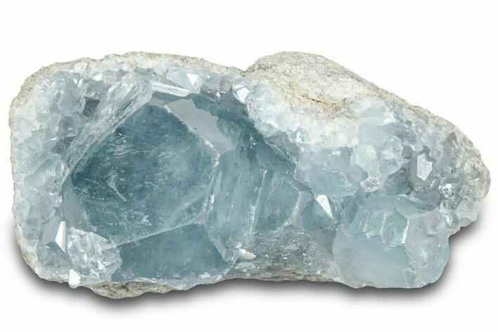 Sparkling Celestine (Celestite) Crystal Cluster - Madagascar #322192